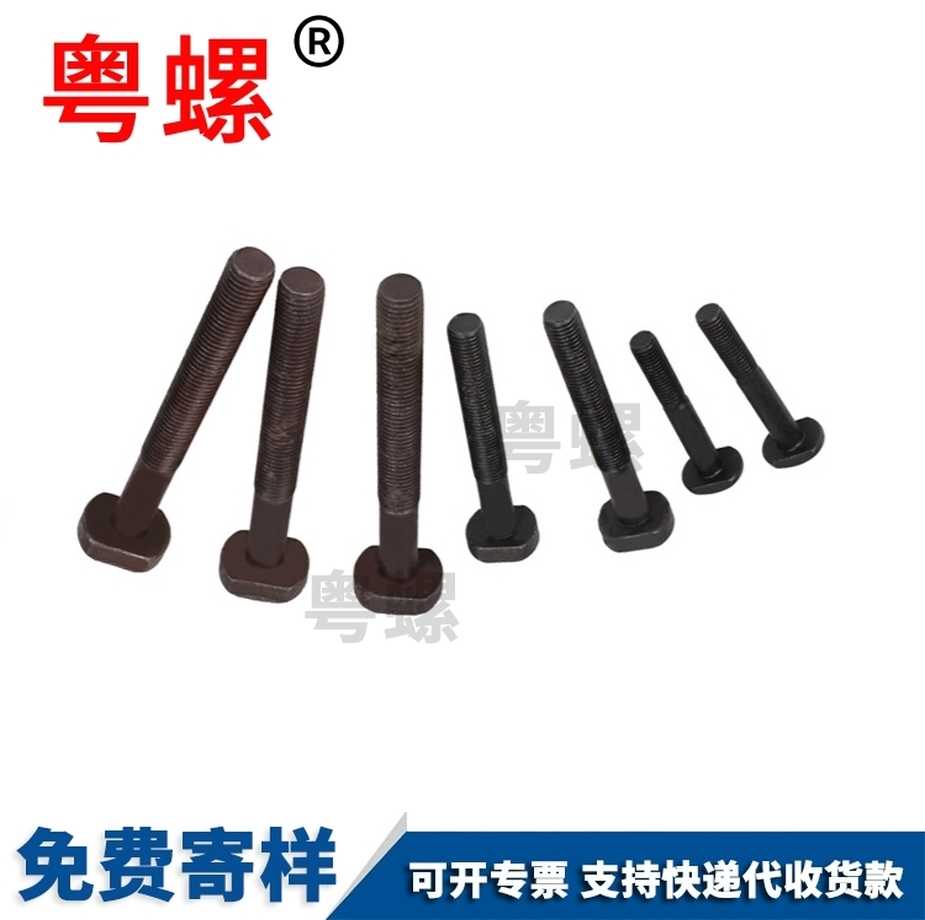 T型特殊螺絲廠家生產歐標型材配件GB1588.8級發黑