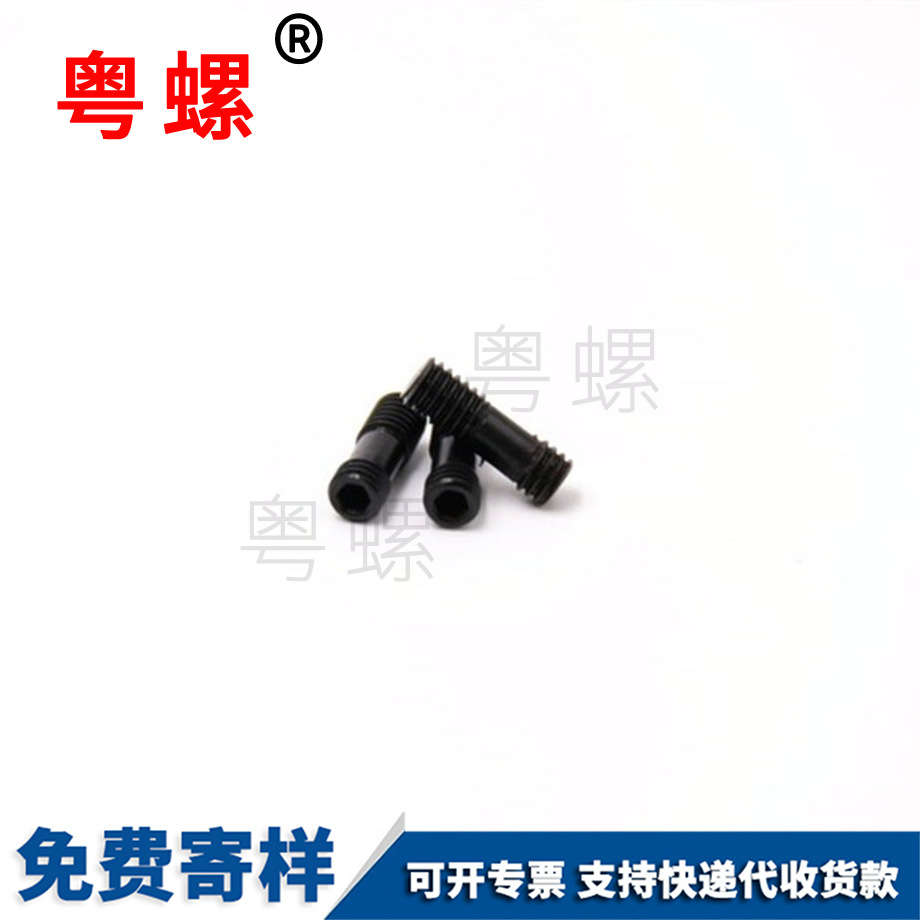 非標(biāo)不銹鋼 發(fā)黑雙頭牙螺栓 內(nèi)六角緊定無(wú)頭 光桿小螺絲 非標(biāo)不銹鋼 發(fā)黑雙頭牙螺栓 內(nèi)六角緊定無(wú)頭 光桿小螺絲