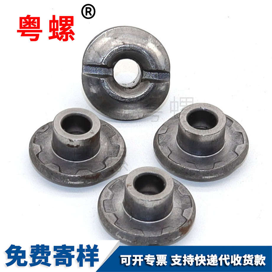 非標圓頭開一字槽臺階式蓋形螺母 非標圓頭開一字槽臺階式蓋形螺母