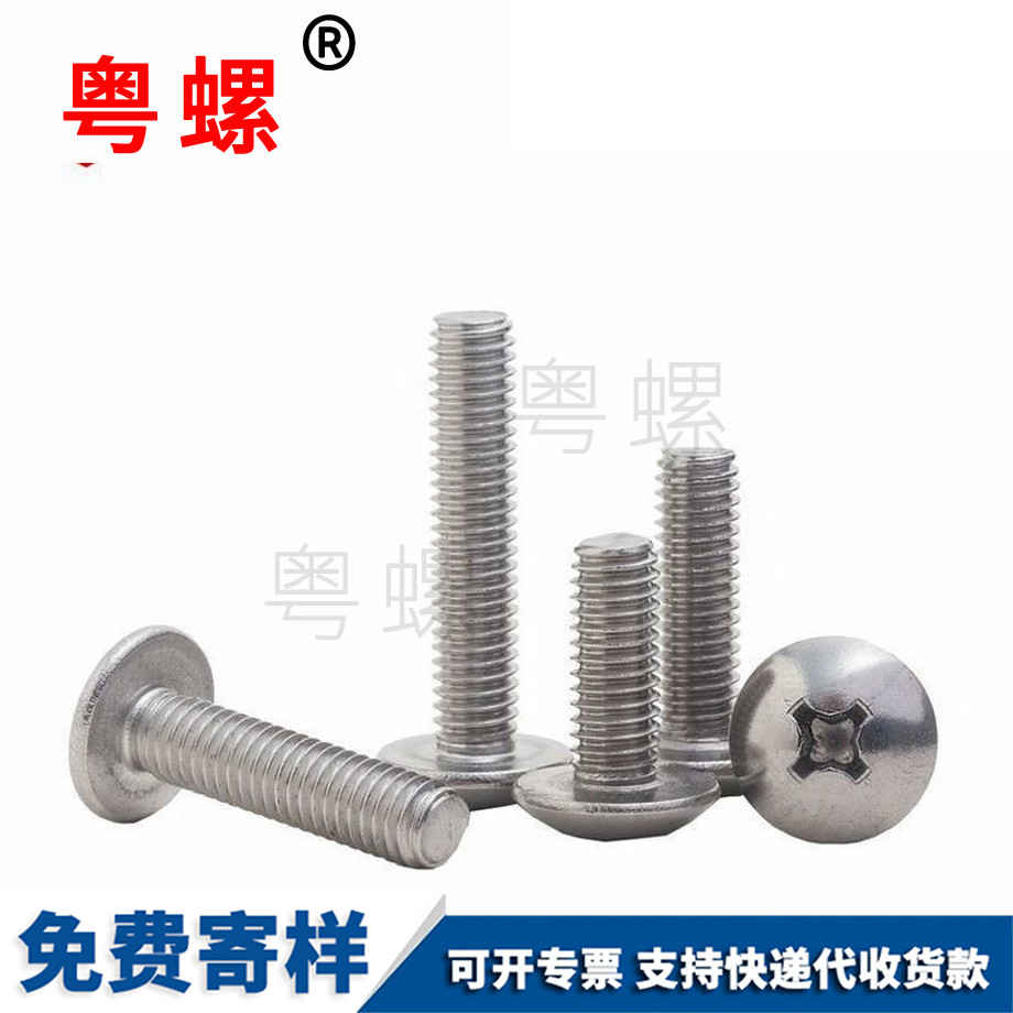 定做201大扁頭濱海十字螺絲
