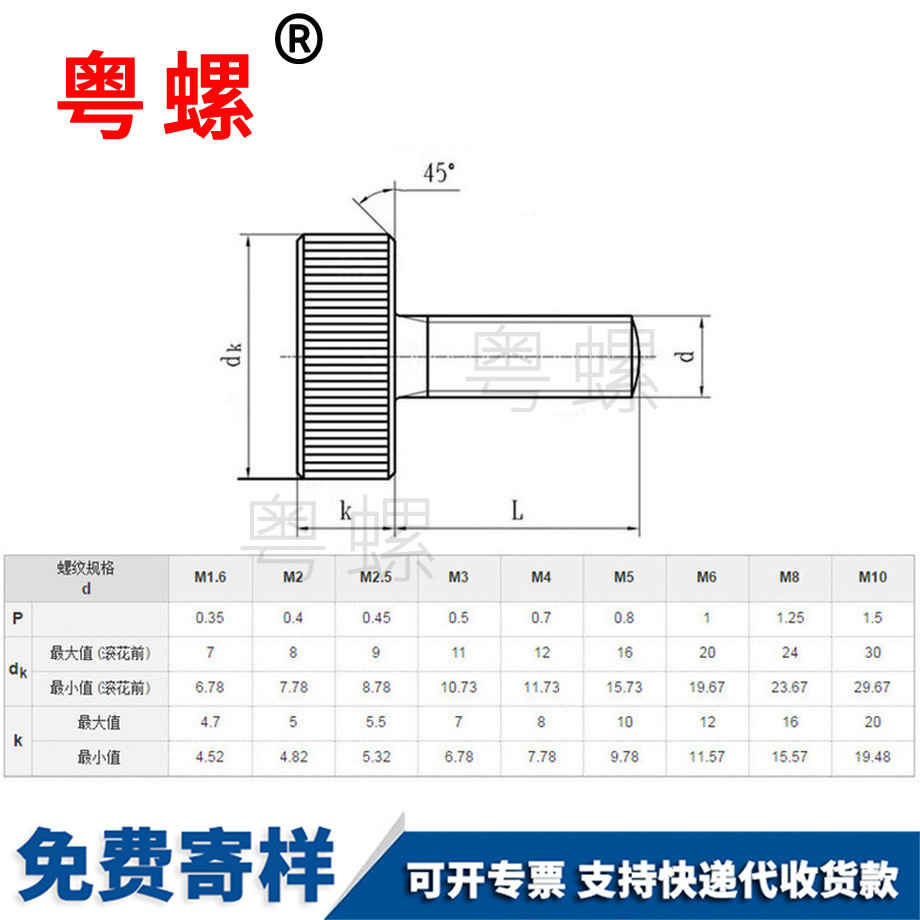訂制平頭大同手擰螺絲