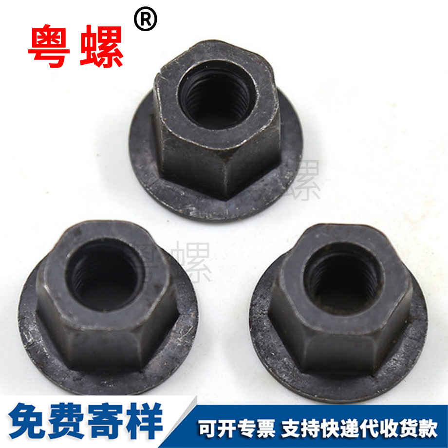 訂做加厚自貢法蘭帶墊螺帽