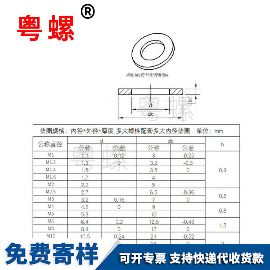 固件平墊拉薩金屬拉薩墊片