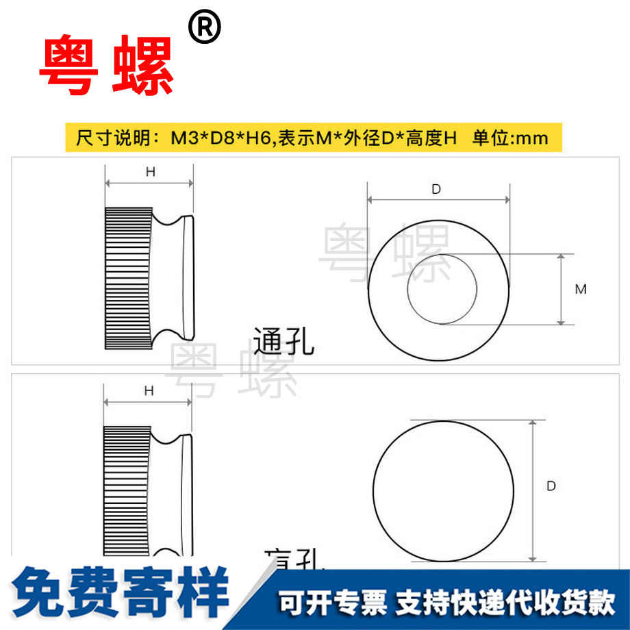 訂做不銹鋼秦皇島手擰螺母