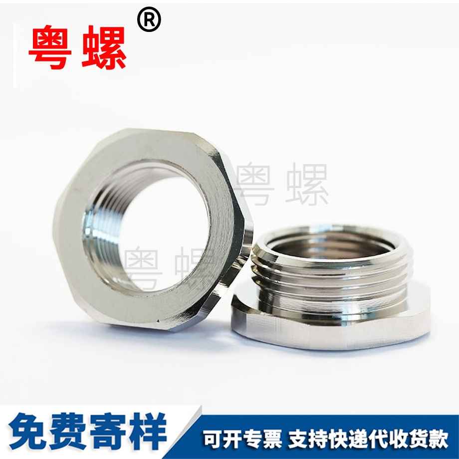 內(nèi)外牙楊浦六角楊浦銅螺母