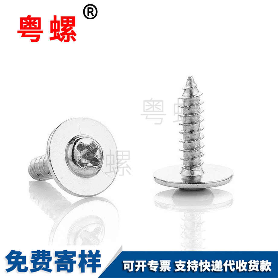 十字圓頭帶墊拉薩自攻釘 十字圓頭帶墊拉薩自攻釘