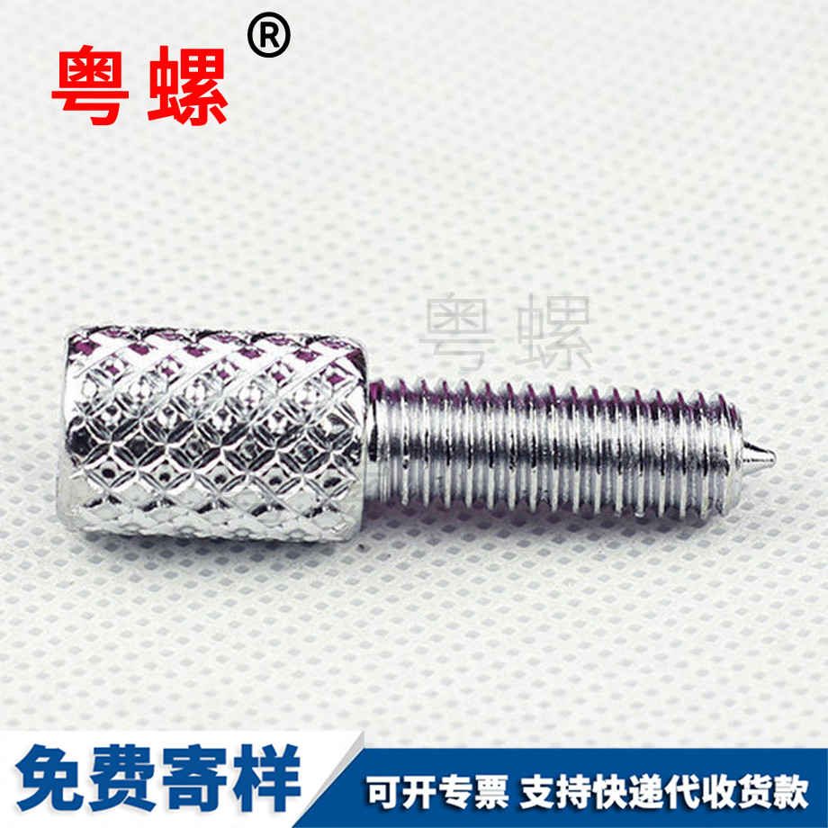 自貢十字滾花尖頭螺栓 自貢十字滾花尖頭螺栓
