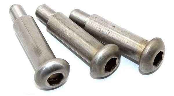 非標圓頭弧面 內六角螺栓 長圓頸粗桿 無牙螺絲