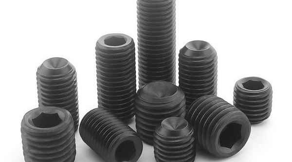 定制12.9級(jí) 緊定螺釘 無頭內(nèi)六角螺絲 堵頭 機(jī)米